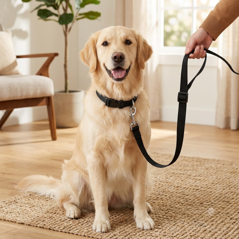 SafeRide DuoLeash – 2-in-1 Car Seat Belt & Walking Leash for Dogs on the Move