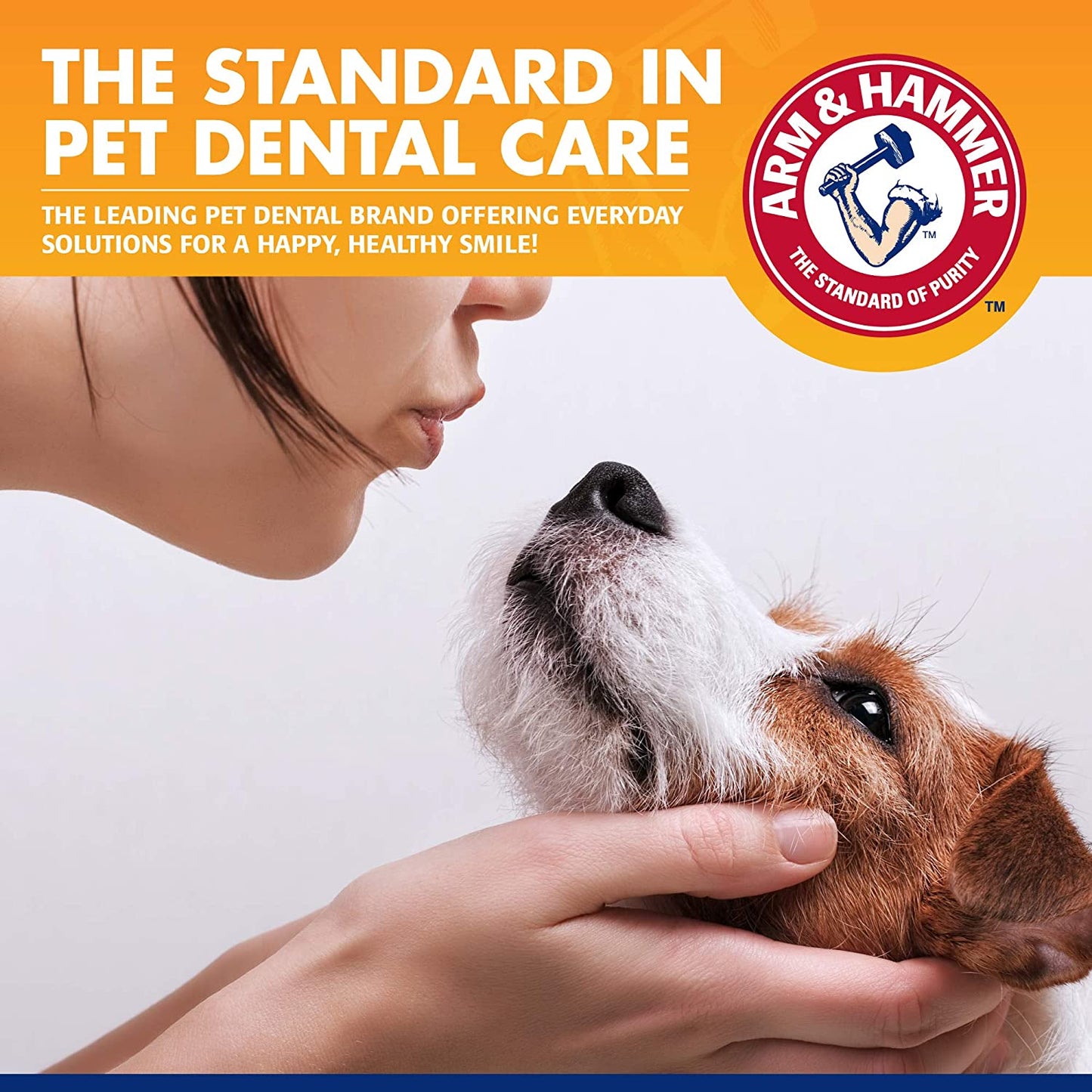 for Pets Tartar Control Dog Dental Care Kit, Banana Mint Flavor Toothpaste with Baking Soda, Double-Sided Toothbrush and Finger Brush Included, 2.5 Oz, 3-Piece